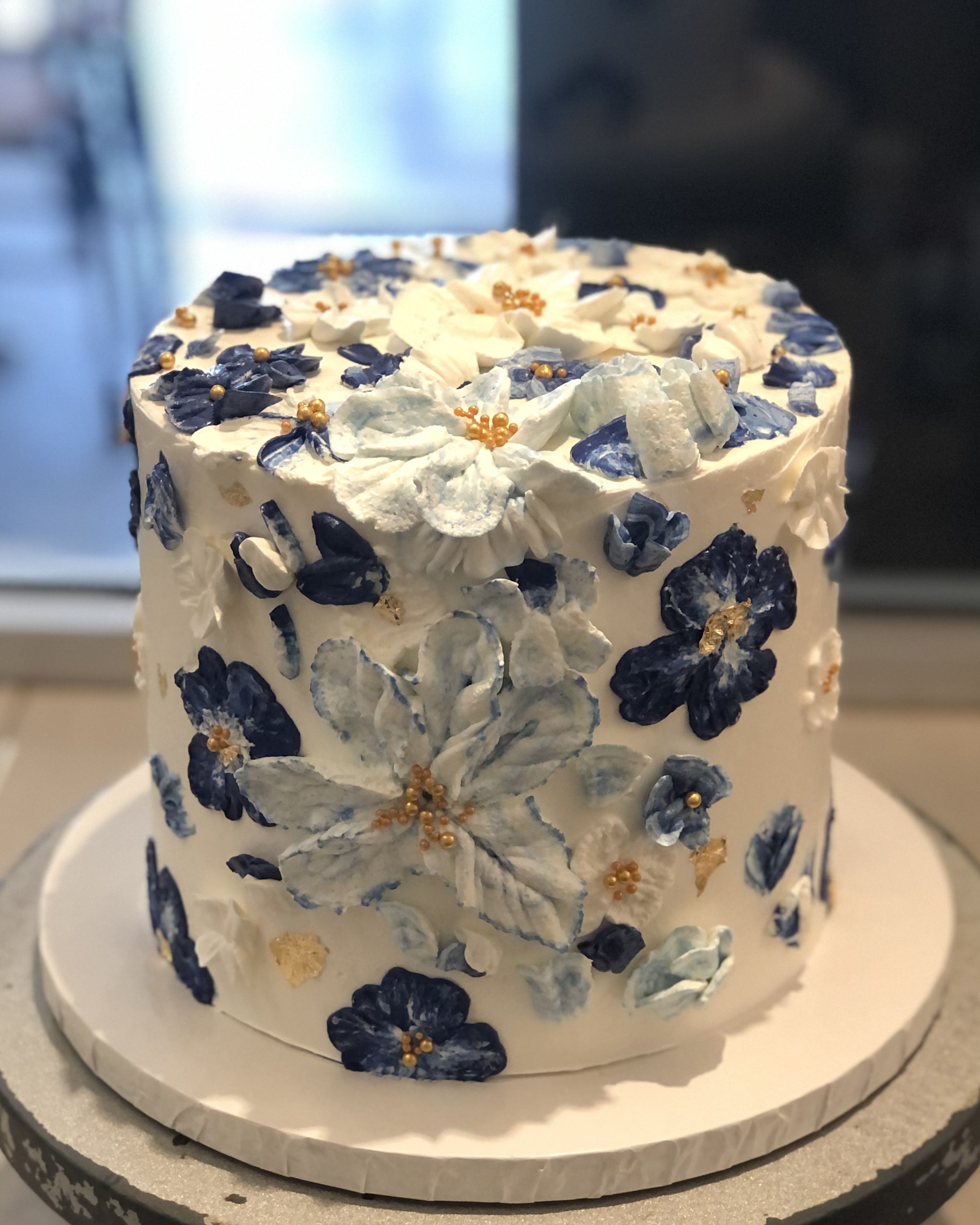 1 Tier Wedding Cake 3